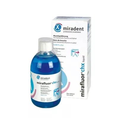 Miradent szájöblítő oldat mirafluor chx 0,06%, 500 ml Miradent szájöblítő oldat mirafluor chx 0,06%, 500 ml