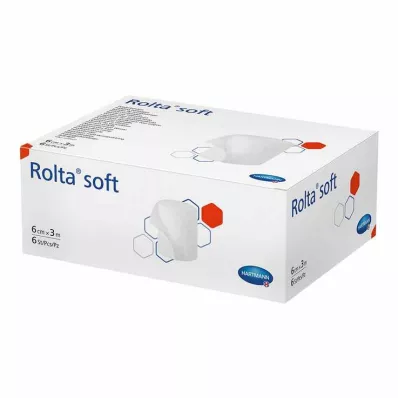 ROLTA puha szintetikus pamutkötés 6 cmx3 m, 6 db