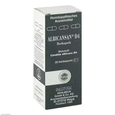 Albicansan D 4 kapszula, 20 db Albicansan D 4 kapszula, 20 db