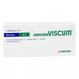 ABNOBAVISCUM Quercus D 6 ampulla, 8 db
