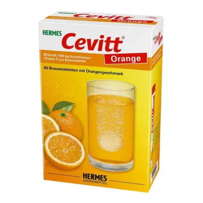 HERMES Cevitt narancs pezsgőtabletta, 60 db