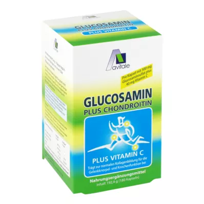 GLUCOSAMIN 500 mg+kondroitin 400 mg kapszula, 180 db