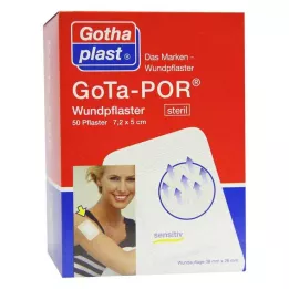GOTA-POR Sebtapasz 5x7,2 cm steril, 50 db