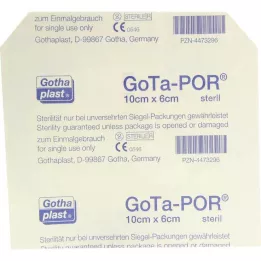 GOTA-POR 60x100 mm-es steril sebtapasz, 1 db