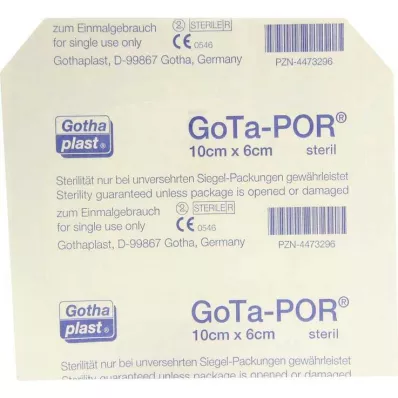 GOTA-POR 60x100 mm-es steril sebtapasz, 1 db