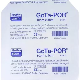 GOTA-POR Steril sebtapasz 80x100 mm, 1 db