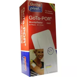 GOTA-POR Steril sebtapasz 100x250 mm, 50 db