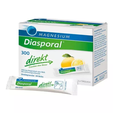 MAGNESIUM DIASPORAL 300 közvetlen granulátum, 20 db