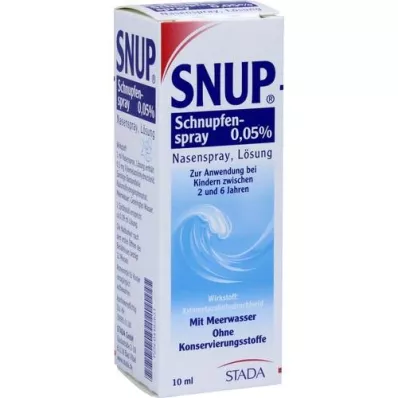 SNUP Rhinitis spray 0,05% orrspray, 10 ml