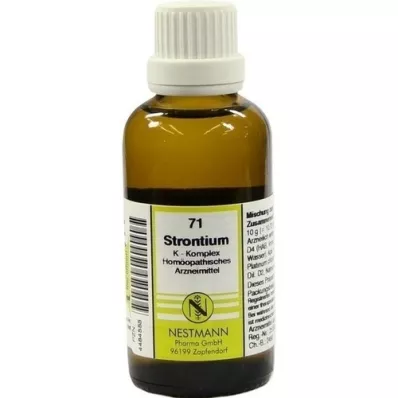 STRONTIUM K Complex No.71 hígítás, 50 ml
