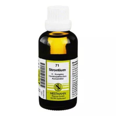 STRONTIUM K Complex No.71 hígítás, 50 ml
