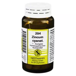 ZINCUM CYANATUM F Complex No.204 tabletta, 120 db