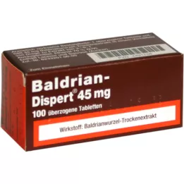 BALDRIAN DISPERT 45 mg bevont tabletta, 100 db