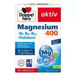 DOPPELHERZ Magnézium 400 mg tabletta, 30 db