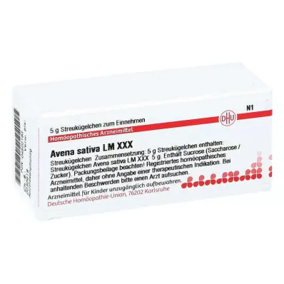 DHU LM Avena sativa XXX Gömbök, 5 g DHU LM Avena sativa XXX Gömbök, 5 g
