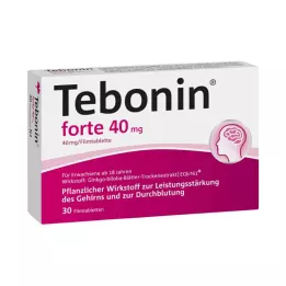 TEBONIN forte 40 mg filmtabletta, 30 db