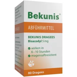 BEKUNIS Bisacodyl 5 mg bélsavmentes tabletta, 80 db
