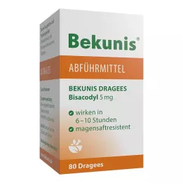 BEKUNIS Bisacodyl 5 mg bélsavmentes tabletta, 80 db