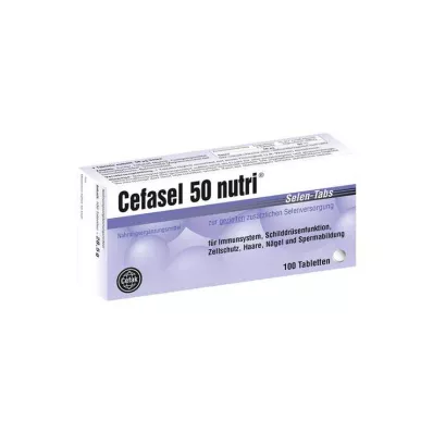 CEFASEL 50 diétás szeléntabletta, 100 db