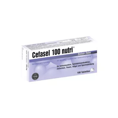 Cefasel 100 nutri Selenium Tabs tabletta, 100 db Cefasel 100 nutri Selenium Tabs tabletta, 100 db