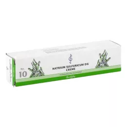 BIOCHEMIE 10 Natrium sulphuricum D 6 krém, 100 ml