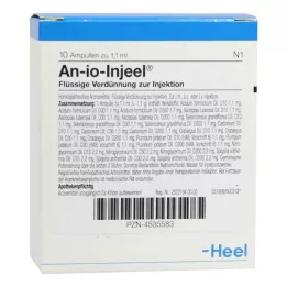 AN-IO Injeel ampullák, 10 db