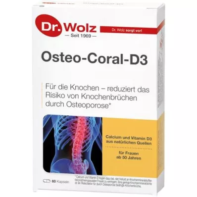 OSTEO CORAL D3 Dr.Wolz kapszula, 60 db
