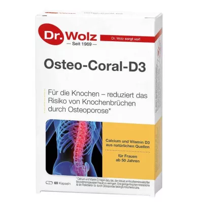 OSTEO CORAL D3 Dr.Wolz kapszula, 60 db OSTEO CORAL D3 Dr.Wolz kapszula, 60 db