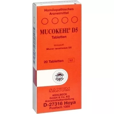 MUCOKEHL D 5 tabletta, 20 db