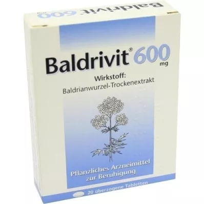 BALDRIVIT 600 mg bevont tabletta, 20 db