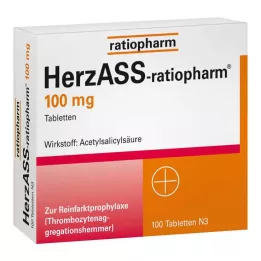 HERZASS-ratiopharm 100 mg tabletta, 100 db