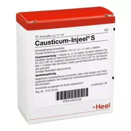 CAUSTICUM INJEEL S Ampullák, 10 db