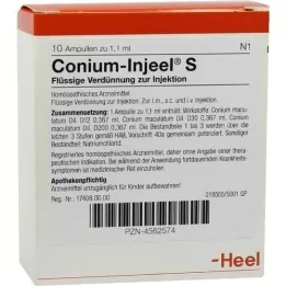 CONIUM INJEEL S Ampullák, 10 db