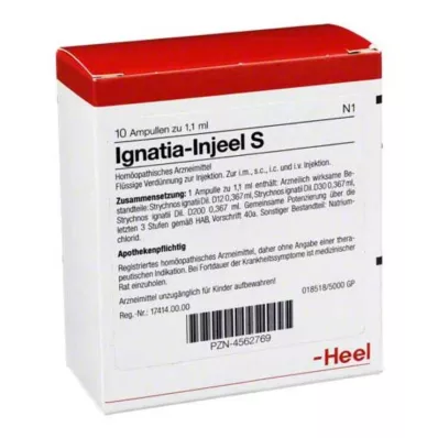 IGNATIA INJEEL S Ampullák, 10 db IGNATIA INJEEL S Ampullák, 10 db