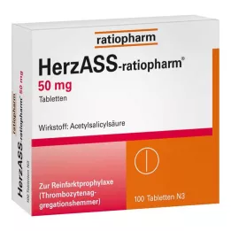 HERZASS-ratiopharm 50 mg tabletta, 100 db