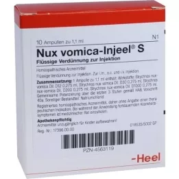 NUX VOMICA INJEEL S Ampullák, 10 db