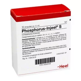 PHOSPHORUS INJEEL S Ampullák, 10 db