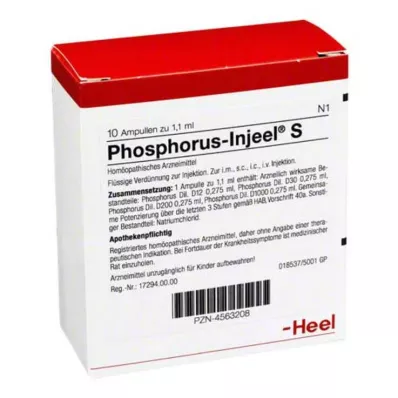 PHOSPHORUS INJEEL S Ampullák, 10 db PHOSPHORUS INJEEL S Ampullák, 10 db
