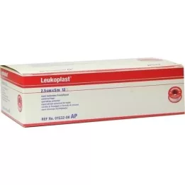 LEUKOPLAST 2,5 cmx5 m, 12 db