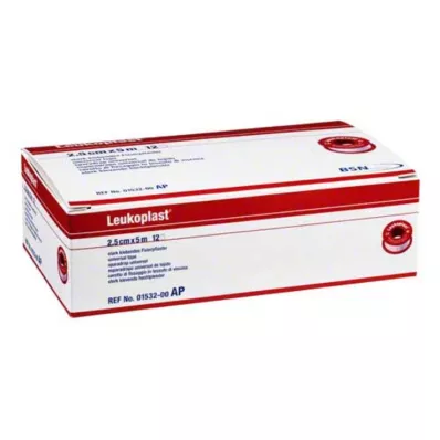 LEUKOPLAST 2,5 cmx5 m, 12 db