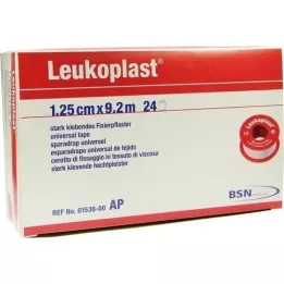 LEUKOPLAST 1,25 cmx9,2 m, 24 db