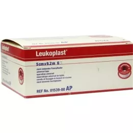 LEUKOPLAST 5 cmx9,2 m, 6 db