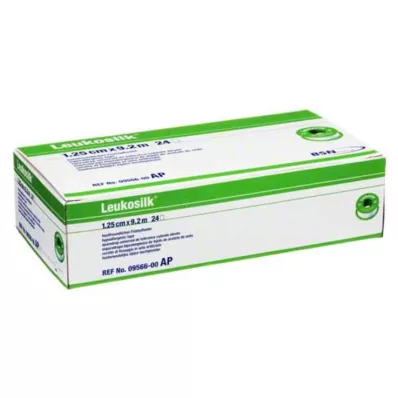 LEUKOSILK 1,25 cmx9,2 m, 24 db