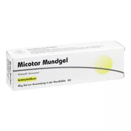 MICOTAR szájzselé, 40 g