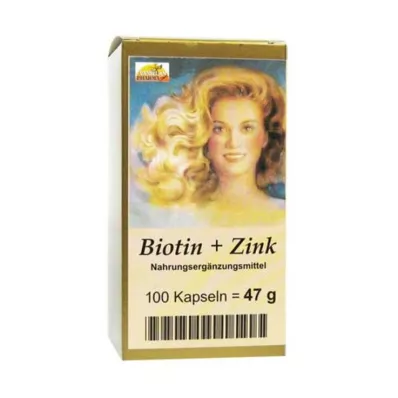 Biotin Plus cink hajkapszula, 100 db