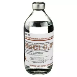 ISOTONISCHE 0,9%-os sóoldat Bernburg Inf.-L.Glass, 500 ml