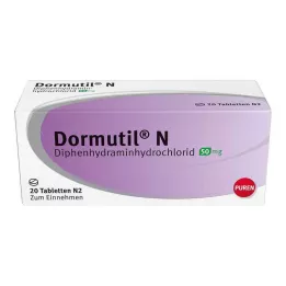 DORMUTIL N tabletta, 20 db