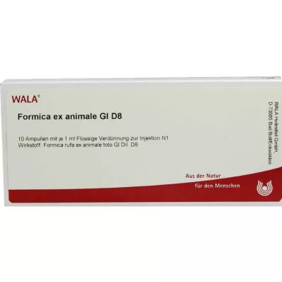 Formica ex animale GL D 8 ampulla, 10X1 ml