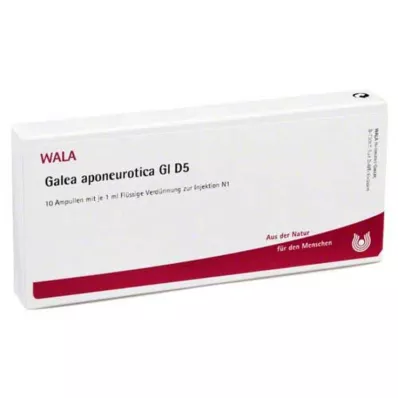 GALEA aponeurotica GL D 5 ampulla, 10X1 ml