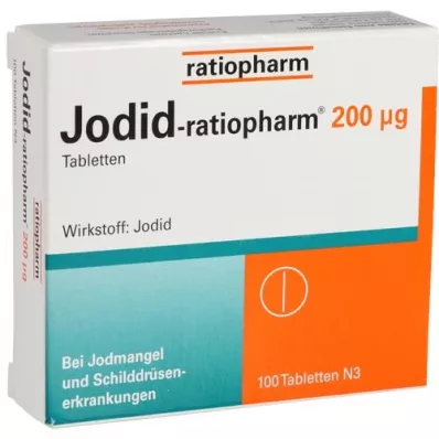 JODID-ratiopharm 200 μg tabletta, 100 db